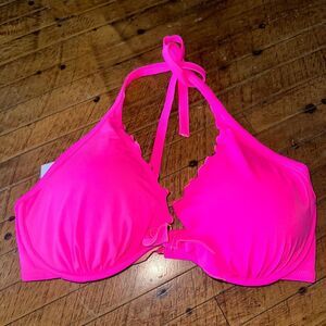 Victoria's Secret Neon Pink Bikini Top
